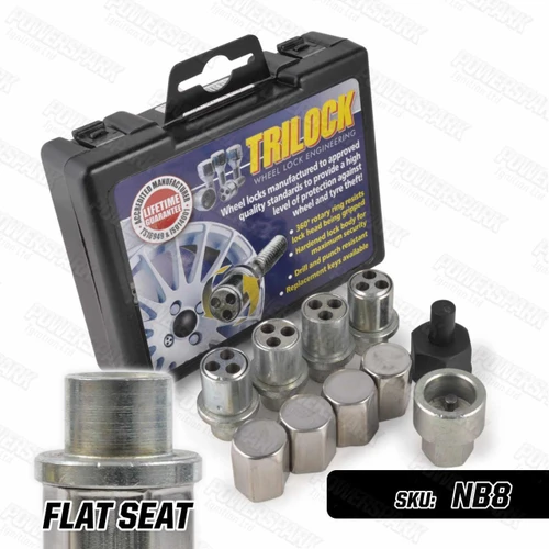 Trilock Unique Locking Alloy Wheel Nuts AFH for Classic Austin / BL Mini up to 1988