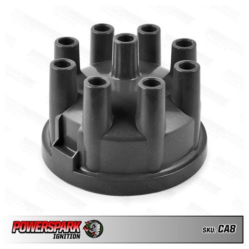 Powerspark Lucas 35D V8 Black Distributor Cap DDB107 equivalent