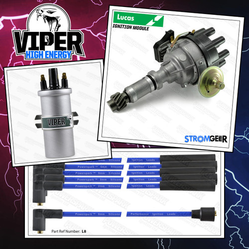 Stromgeër Rover V8 Viper High Energy Distributor Ignition Bundle - Pre 1976