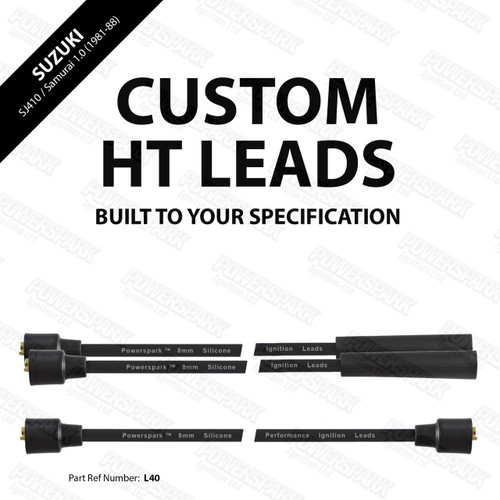 Twin Cylinder Motorcycle HT Leads 8mm Double Silicone