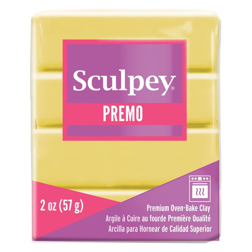 Sculpey Premo Clay Fluorescent Yellow