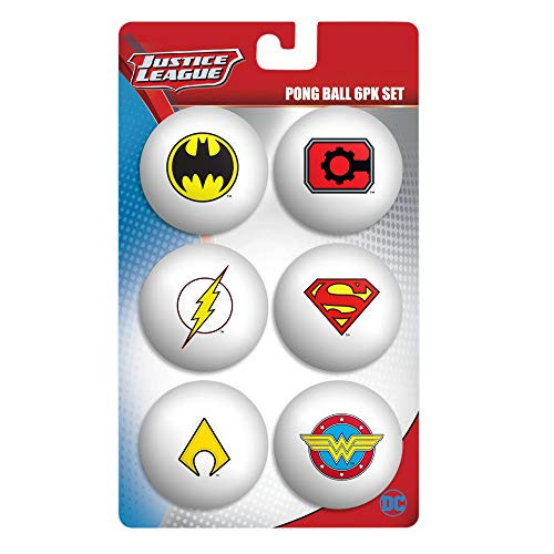 Silver Buffalo DC Comics Ping Pong Balls