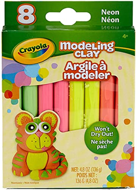 Crayola Modeling Clay Neon Colors