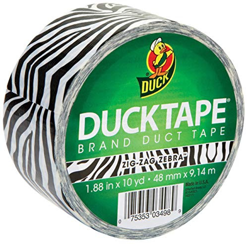 Zebra Animal Printed Duct Tape 10 Yards