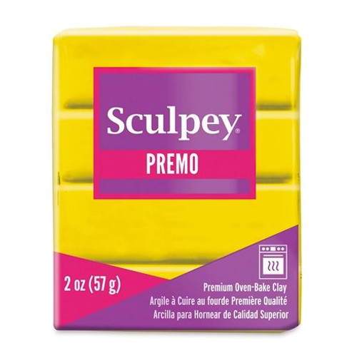 Sculpey Premo Polymer Clay Cadmium Yellow Hue