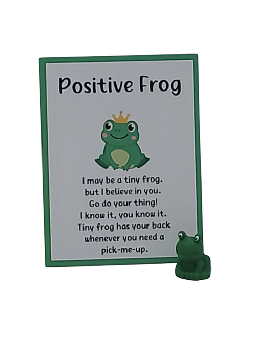 Positive Frog Pick-Me-Up