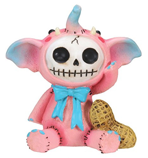 Pink Elefun Elephant FurryBones Statue