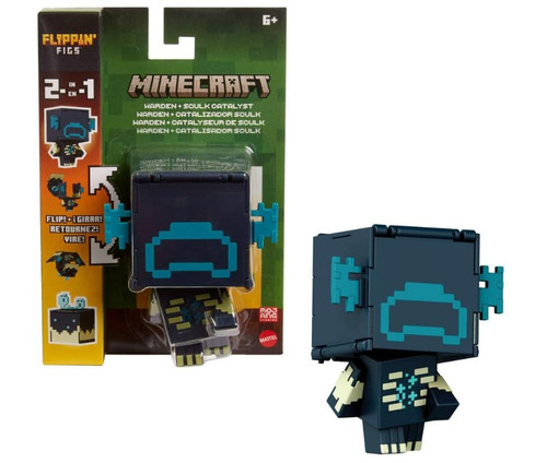 Mattel Minecraft Flippin’ Figs Figure Warden