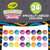 Crayola Construction Paper Crayons 24 Ct