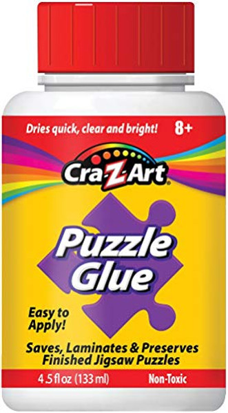 Jigsaw Puzzle Glue with Applicator