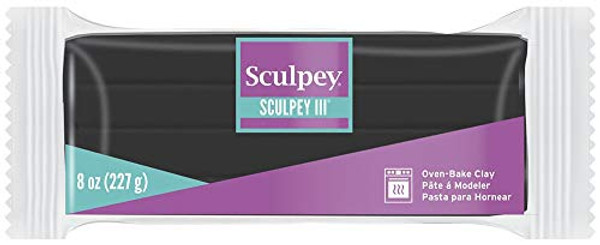 Sculpey III Polymer Oven-Bake Clay Black