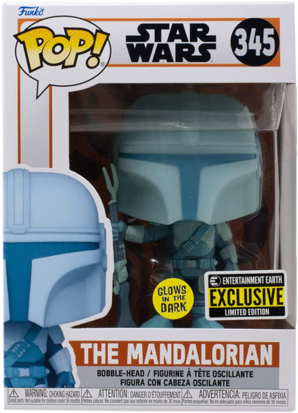 Funko The Mandalorian - Glow in The Dark Exclusive 345