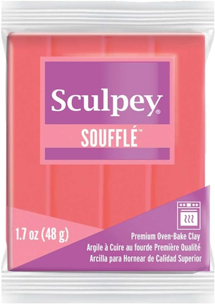 Sculpey Souffle Polymer Oven-Bake Clay - Mandarin