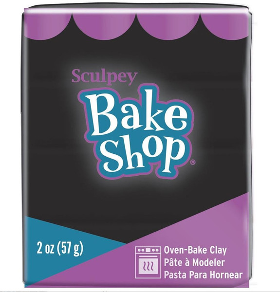 Sculpey Bake Shop Clay - Black 2oz