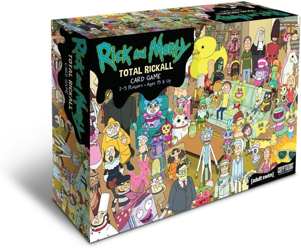 Rick and Morty Total Rickall Cooperative Card Game