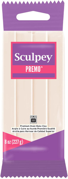 Sculpey Premo Polymer Clay - Translucent 8oz Sculpey Premo Polymer Clay - Translucent 8oz