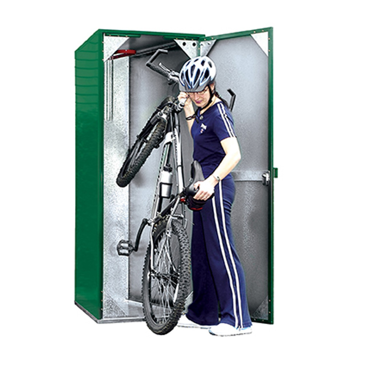 vertical bike store