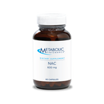 Metabolic Maintenance NAC 600 mg, 60 Capsules, bottle