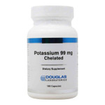 Douglas Laboratories Potassium Chelated, 100 Capsules, bottle