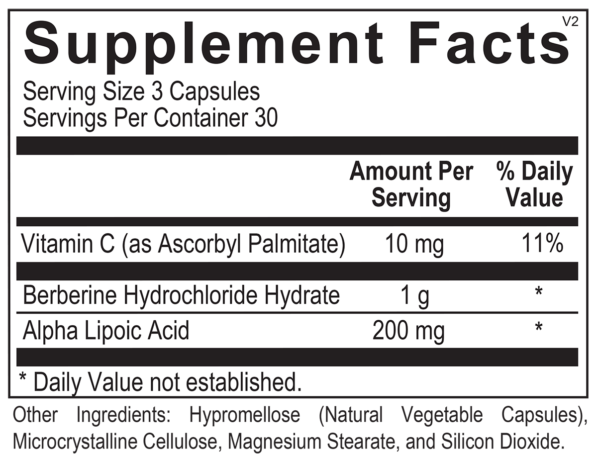 Berberine Plus (Replaces CM Core), 90 Capsules