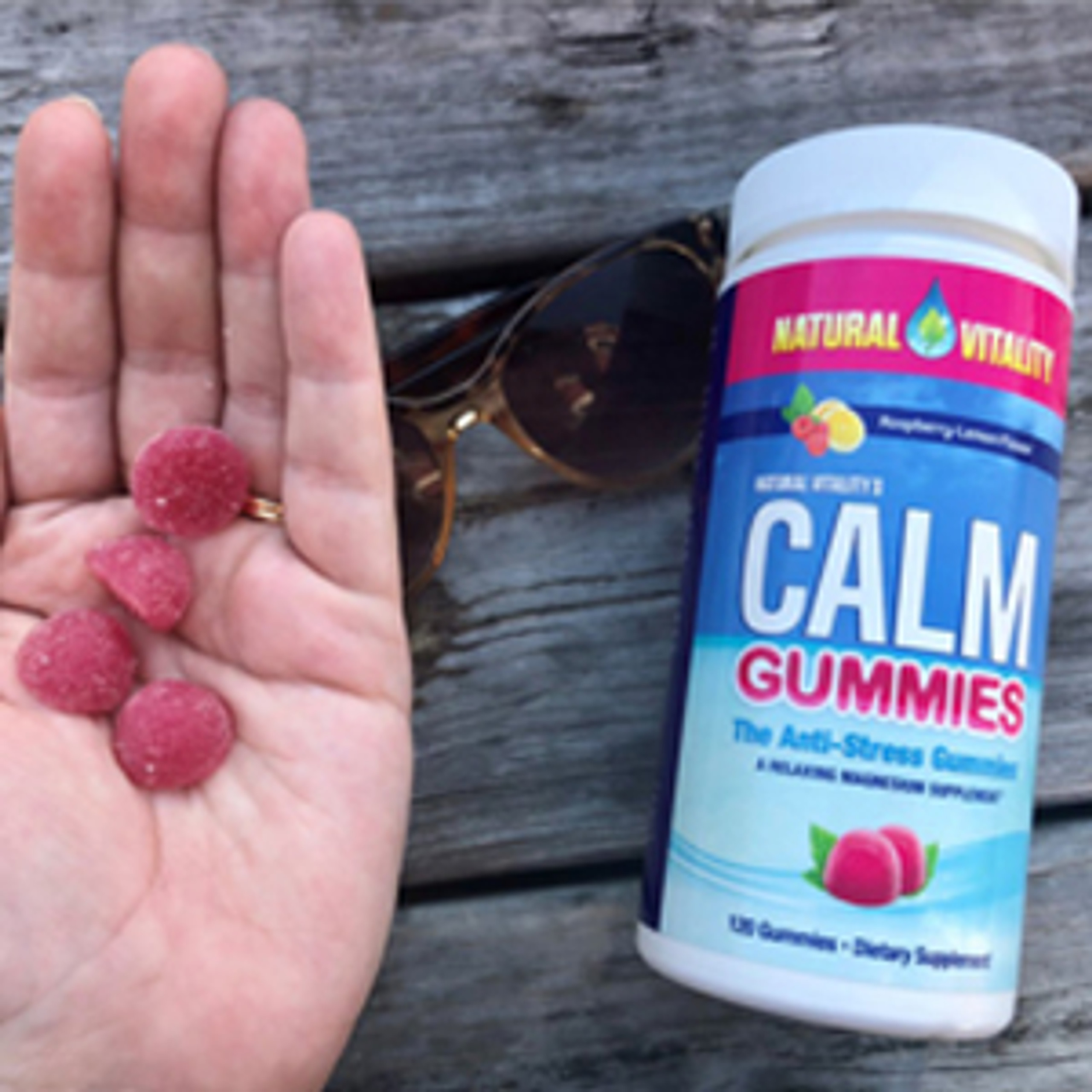Natural Calm Gummies, 120 Gummies Riordan Clinic Nutrient Store