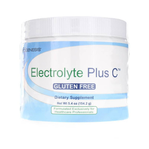 BioGenesis Electrolyte Plus C Powder, 5.4 oz, 154.2 g, container