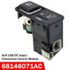2014-2018 Jeep Cherokee AUX USB 12V DC Input/Connection Control Module 68146071AC Generic