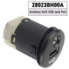 2011-2016 Nissan Juke Auxiliary AUX USB Jack Port 28023BH00A Generic