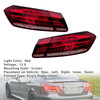 2013-2015 Mercedes-Benz E-CLASS W212 SEDAN FACELIFT 4PCS Left Right Inner Outer LED Rear Tail Light Brake Lamp Generic