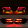 2013-2015 Mercedes-Benz E-CLASS W212 SEDAN FACELIFT 4PCS Left Right Inner Outer LED Rear Tail Light Brake Lamp Generic