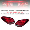 2019-2021 Mercedes Benz W205 C300 Left+Right LED Rear Tail Light Brake Lamp 2059067103 2059067203 Generic