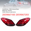 2019-2021 Mercedes Benz C43 C63 AMG Left+Right LED Rear Tail Light Brake Lamp 2059067103 2059067203 Generic