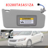 2008-2017 Honda Accord Pair Of Gray Sun Visor 83280TA5A51ZA Generic