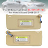 2008-2017 Honda Accord Pair Of Beige Sun Visor 83280TA5A51ZA Generic