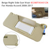 2008-2017 Honda Accord Beige Right Side Sun Visor 83280TA5A51ZA Generic