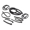 1990-1996 Chevrolet Corvette C4 Coupe 6PCS Seal Weatherstrip Kit Waterproof Sealing Strip GM9096GGW 9096GGW Generic