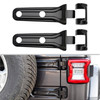 2018-2024 Jeep Wrangler JL & Unlimited Carbon Fiber Tailgate Hinge Cover Trim Generic