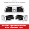 2004-2012 Porsche Carrea Targa GT2 GT3 997 Front Left+Right Central AC Vent Grille Oulet Cover Panel Silver Generic