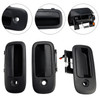 1996-2009 Chevrolet Express 1500 2500 3500 3PCs Front Exterior Door Handle Set 15167641 Generic
