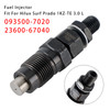 Hilux Surf Prado 1KZ-TE 3.0 L 1Pcs Fuel Injector 093500-7020 23600-67040 Generic