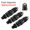 Mitsubishi L2E L3E S3L S4L S3L2 S4L2 S4S Diesel engine 3Pcs Fuel Injector MM43594101 Generic