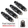 Mitsubishi L2E L3E S3L S4L S3L2 S4L2 S4S Diesel engine 4Pcs Fuel Injector MM43594101 Generic