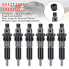 1989-1993 Dodge Cummins 5.9L 12v 6Pcs Fuel Injector 0432131837 3919350 Generic
