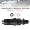 Toyota 3L Hilux Hiace 2.8L Engine 1Pcs Fuel Injector 23600-59105 Generic
