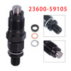 Toyota 3L Hilux Hiace 2.8L Engine 1Pcs Fuel Injector 23600-59105 Generic
