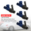 1998-2001 Volkswagen Beetle Golf Jetta 4Pcs Fuel Injector 0280155791 Generic