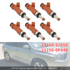 2007-2012 LEXUS ES350  6 Cyl 3.5L 6Pcs Fuel Injector 23250-31050 Generic