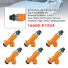 2014-2019 Infiniti QX70 QX50 Q70 3.7L V6 6Pcs Fuel Injector 16600-EY00A Generic