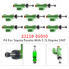 2007 Toyota Tundra With 5.7L Engine 8Pcs Fuel Injector 23250-0S010 Generic