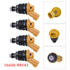 Nissan Silvia-S15 Fairlady-Z32 4Pcs Fuel Injector 16600-RR543 Generic